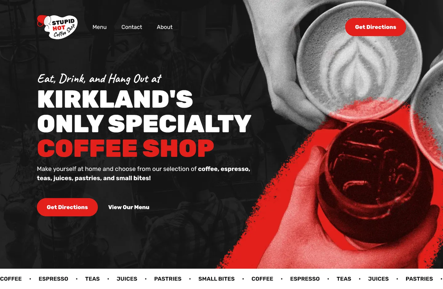 Coffee Shop Template